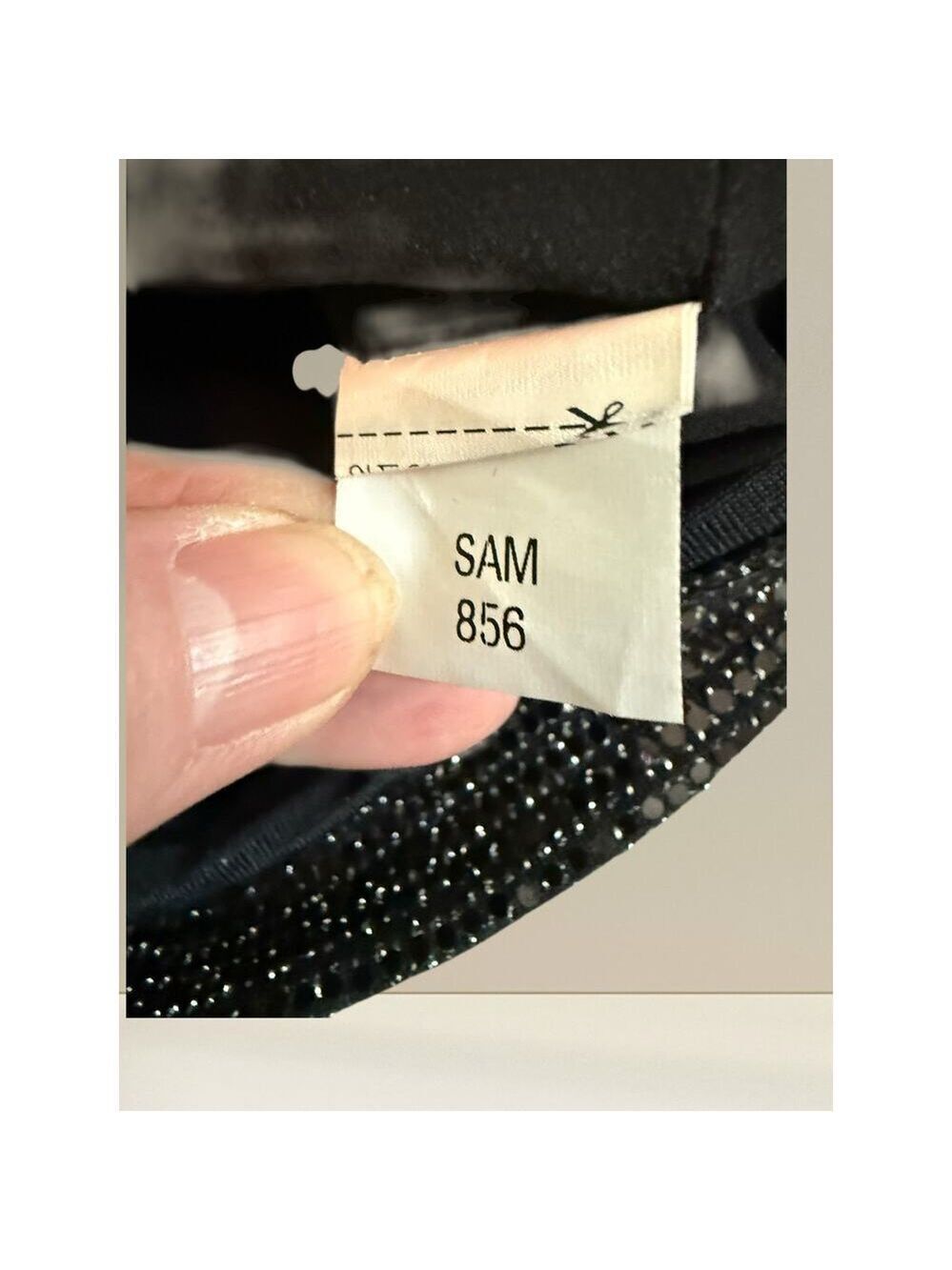 Zara One-Shoulder Black Metallic Sequin Mini Dress – Size S - Picture 8 of 8